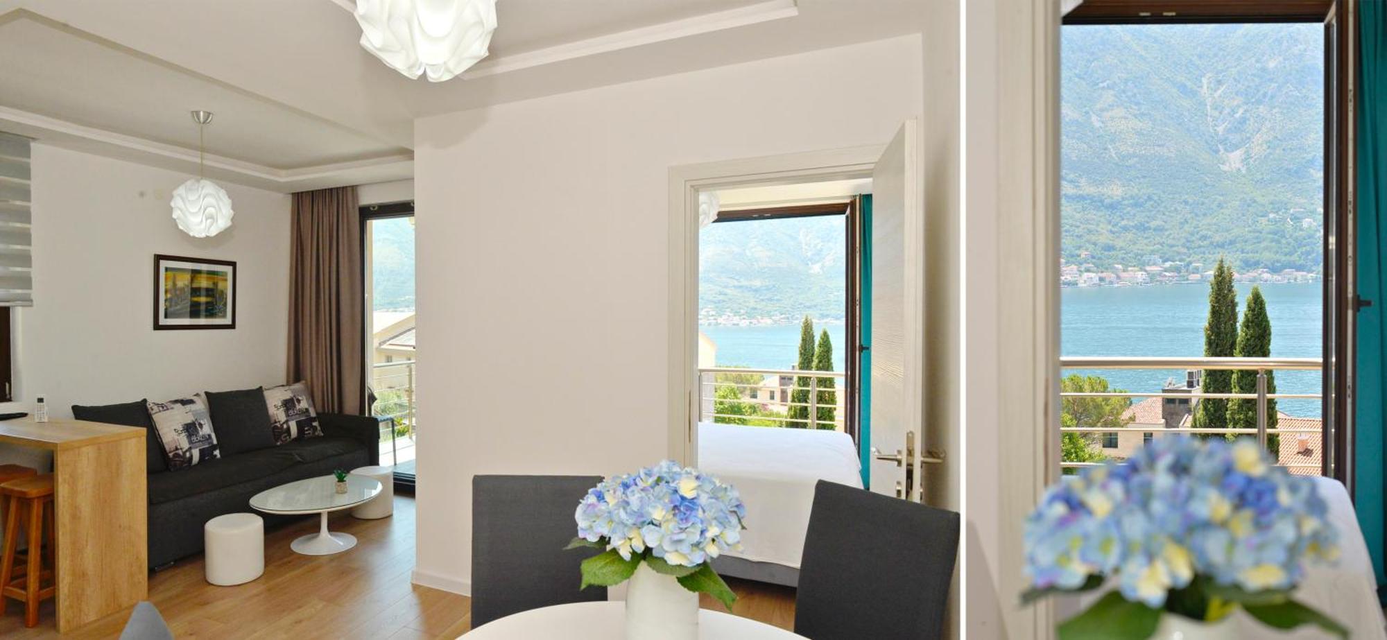Pearl Shell Apartments Котор Екстер'єр фото